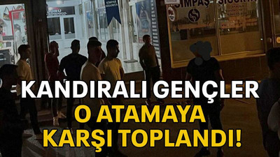 Kandıralı gençler o atamaya karşı toplandı!